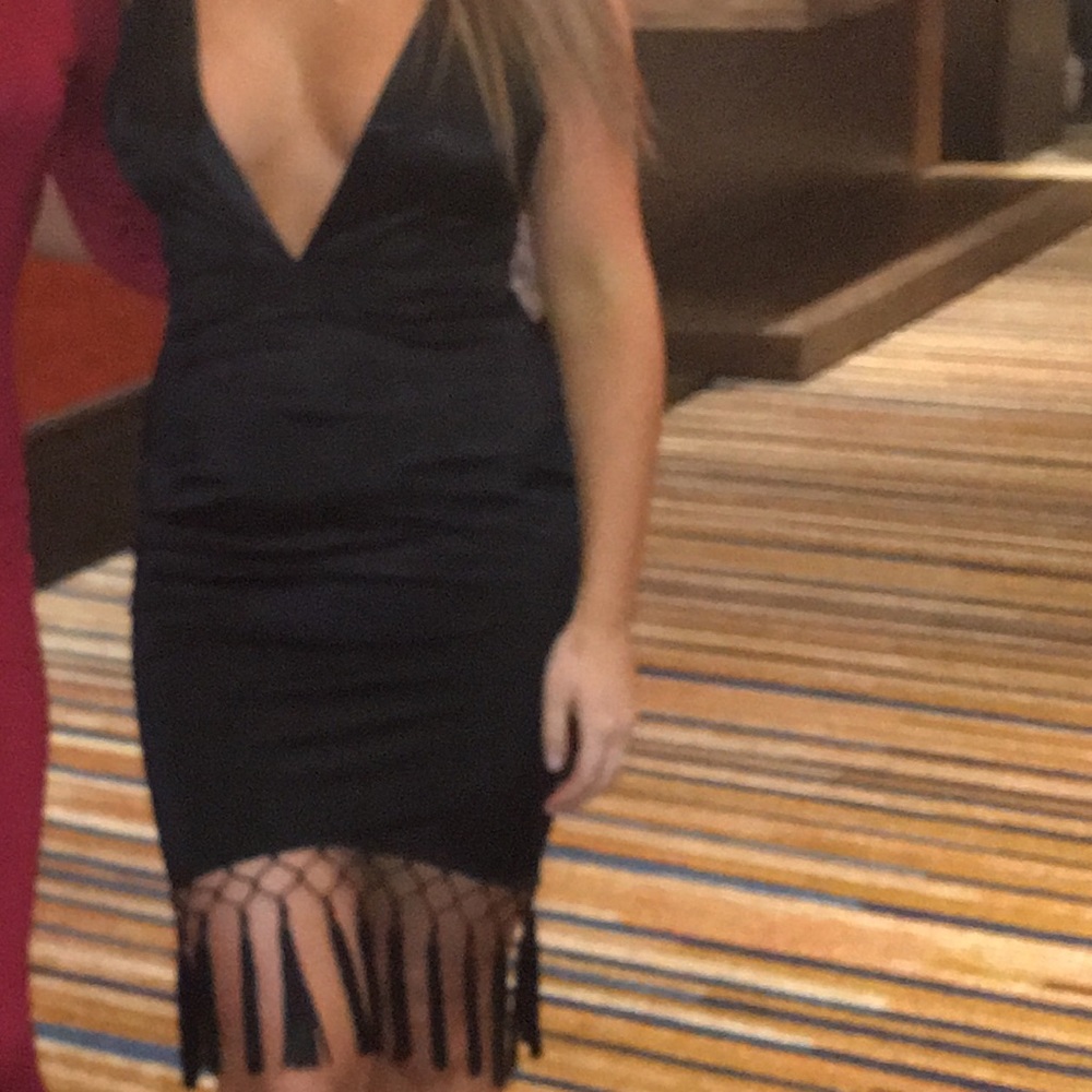 Nasty gal black dresss